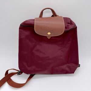 Longchamp - La Pliage Backpack - Burgundy